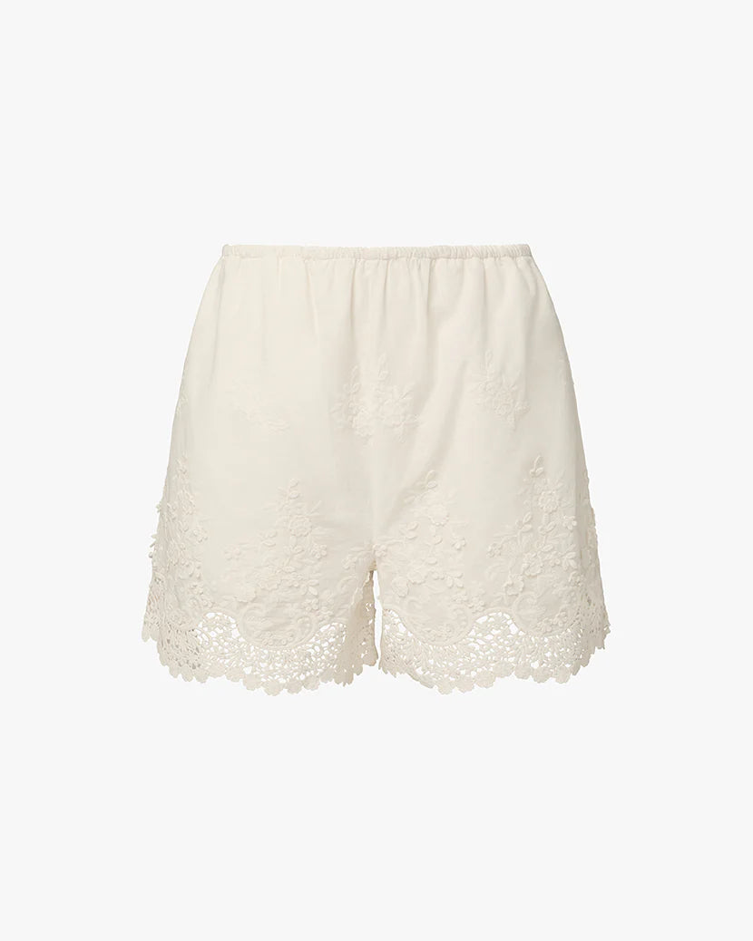 Pull On Short | Ivory