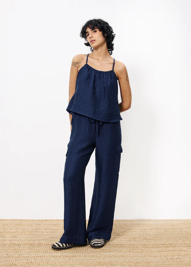 Loreen Trousers | Bleu Marine