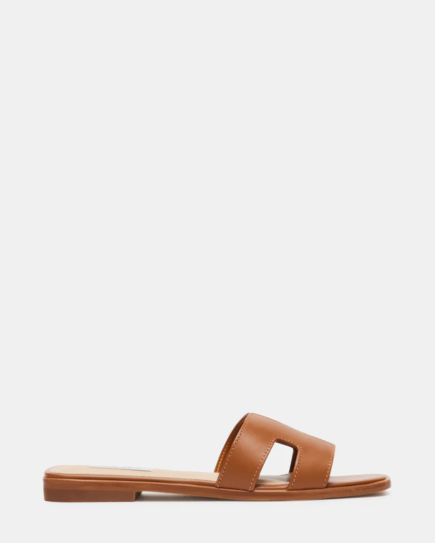 Haydn Cognac Leather Sandals