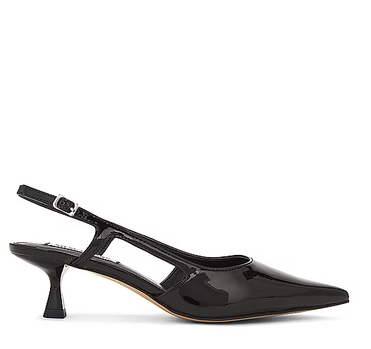 Legaci Black Patent Leather Heels