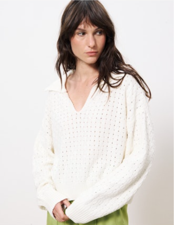 Paulia Sweater | Creme