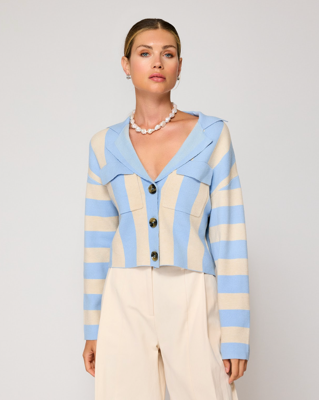 Bradley Striped Cardigan