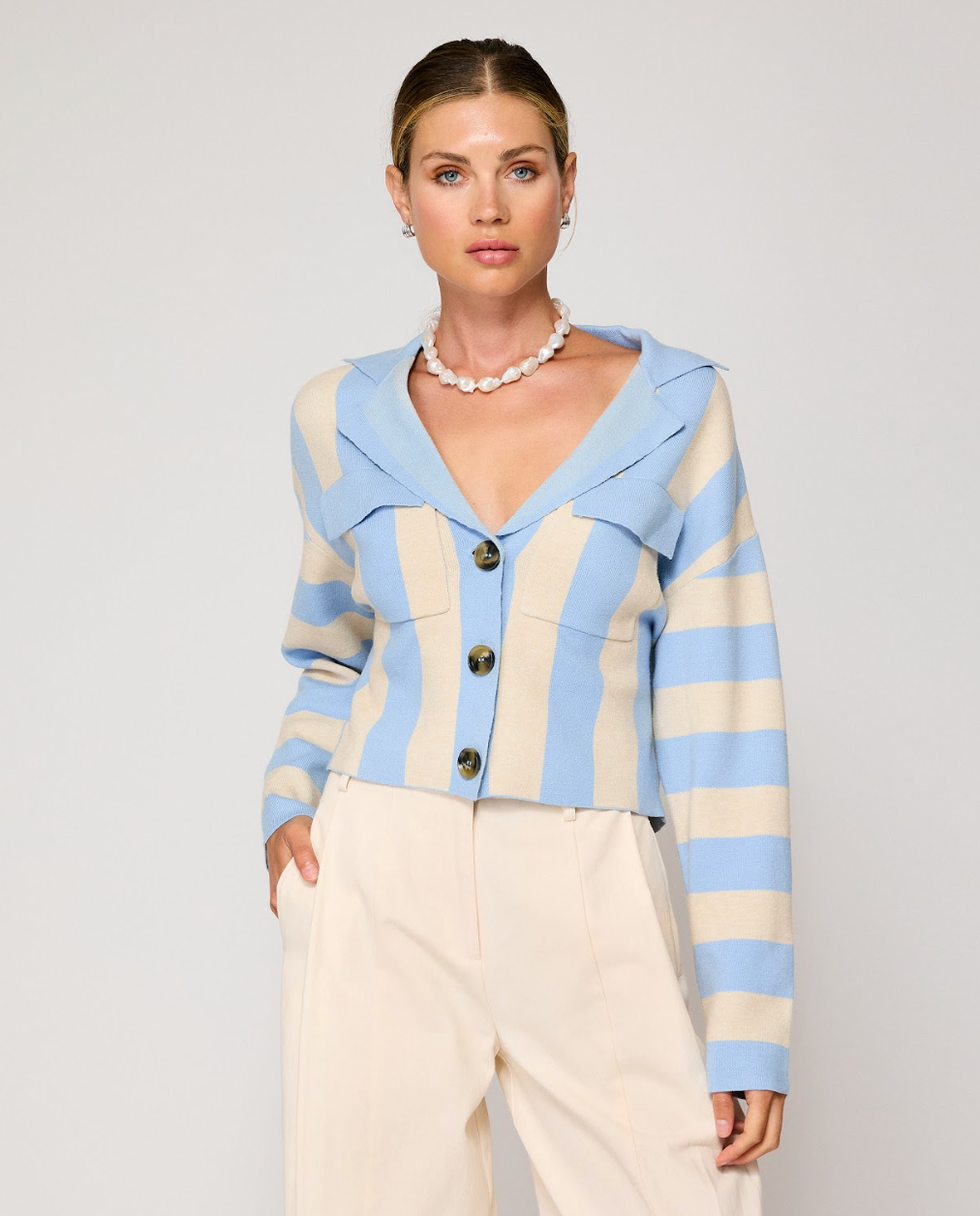 Bradley Striped Cardigan