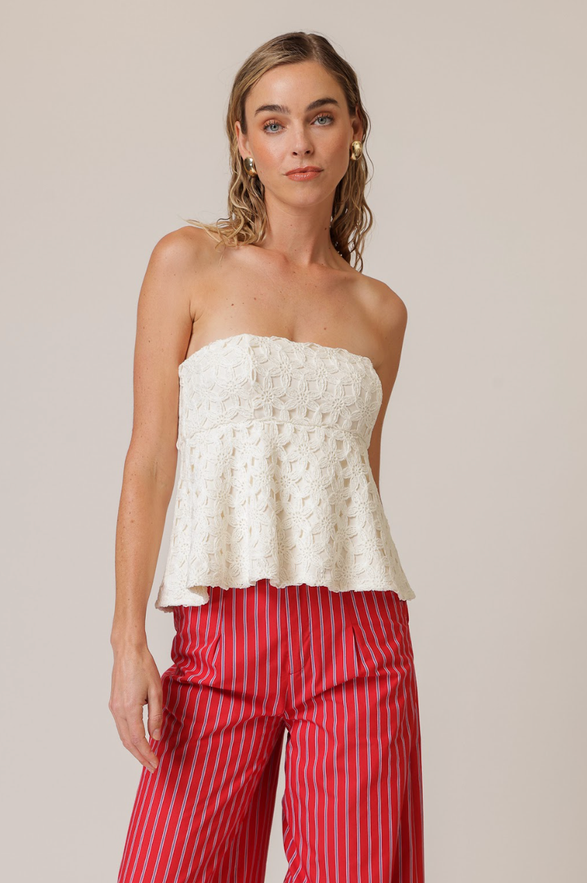 Bowen Strapless Top