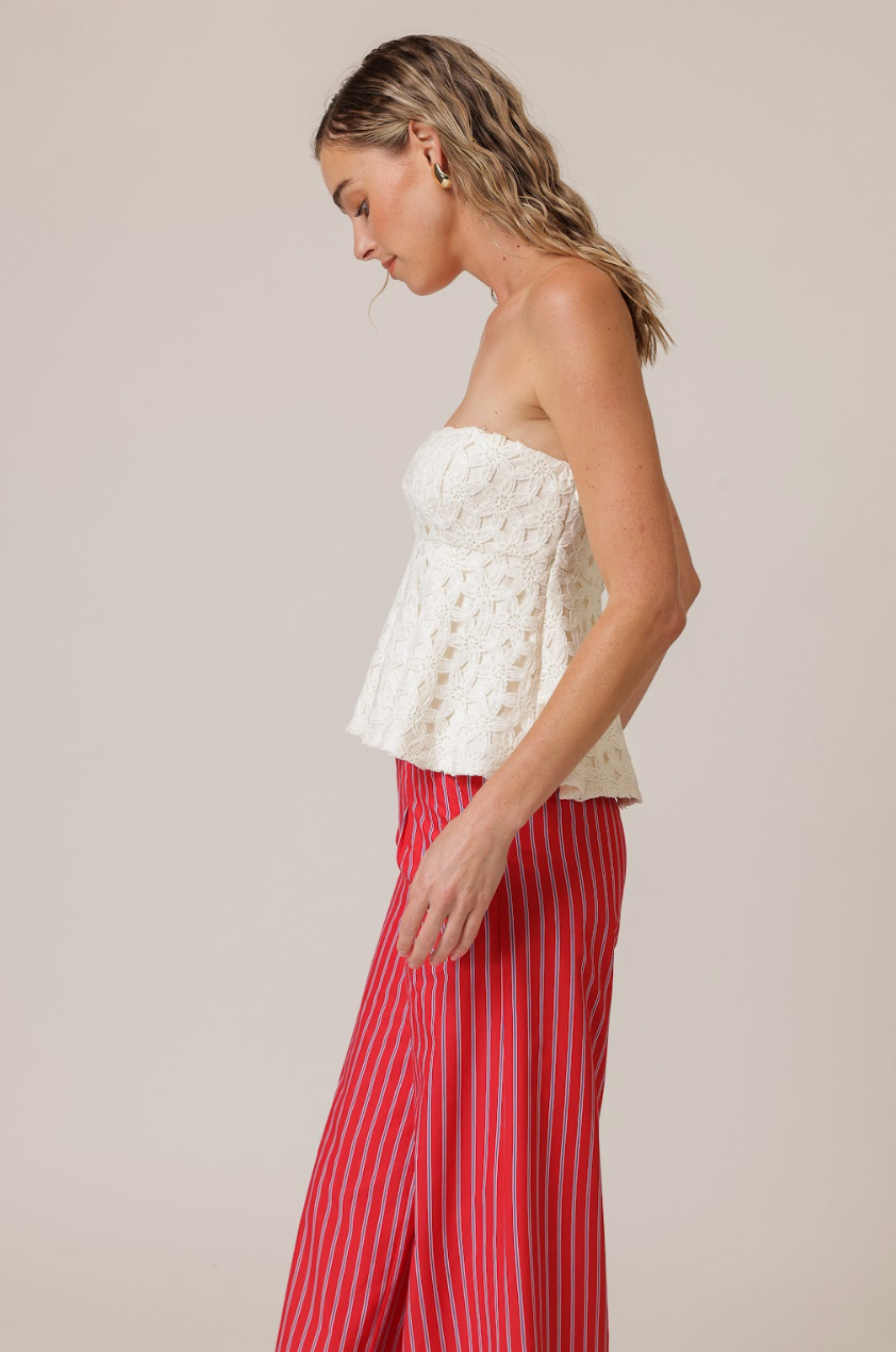 Bowen Strapless Top
