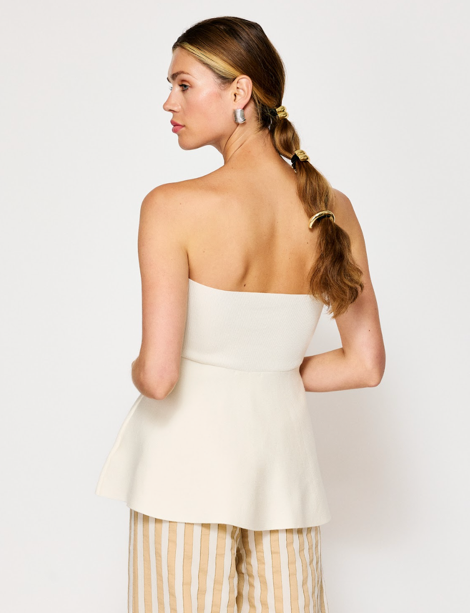 Isadore Knit Top | Ivory