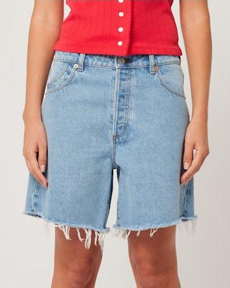 90S Relaxed Short | Country Blue