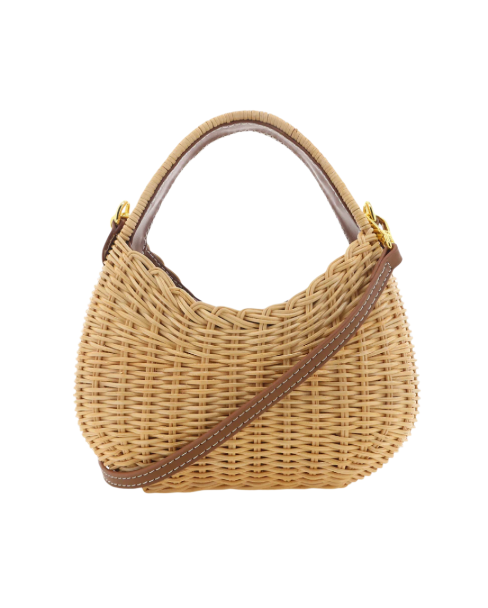 Gianna Bag | Natural Rattan