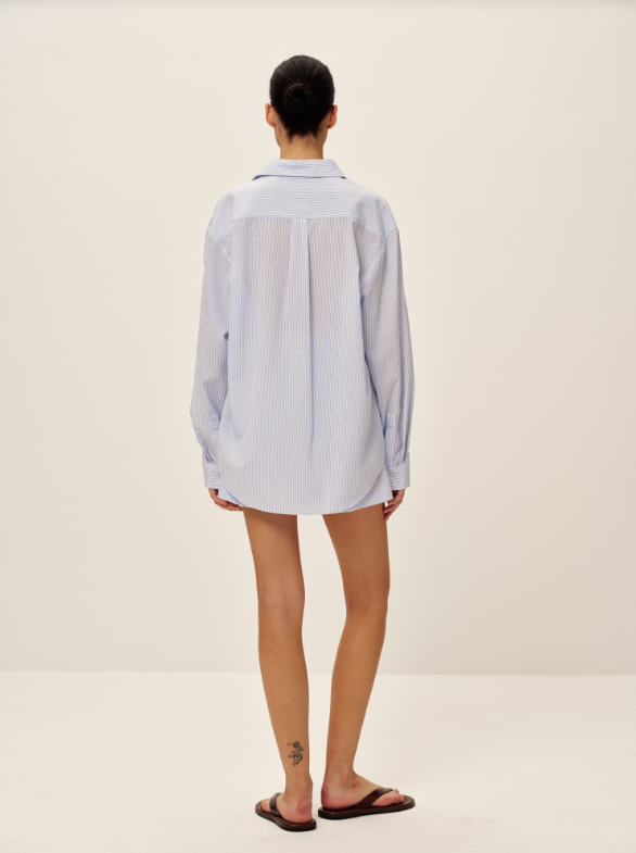Penny Shirt | Blue Stripe