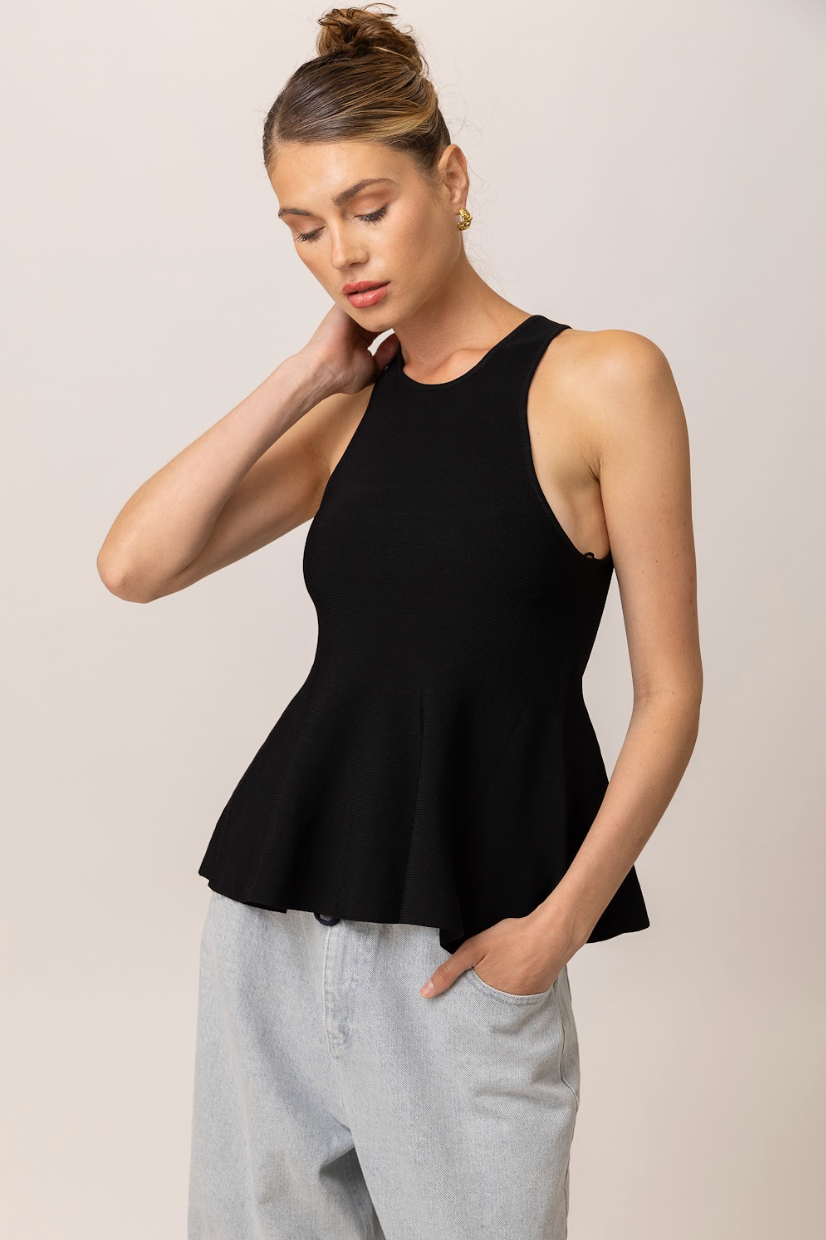 Amina Top | Black