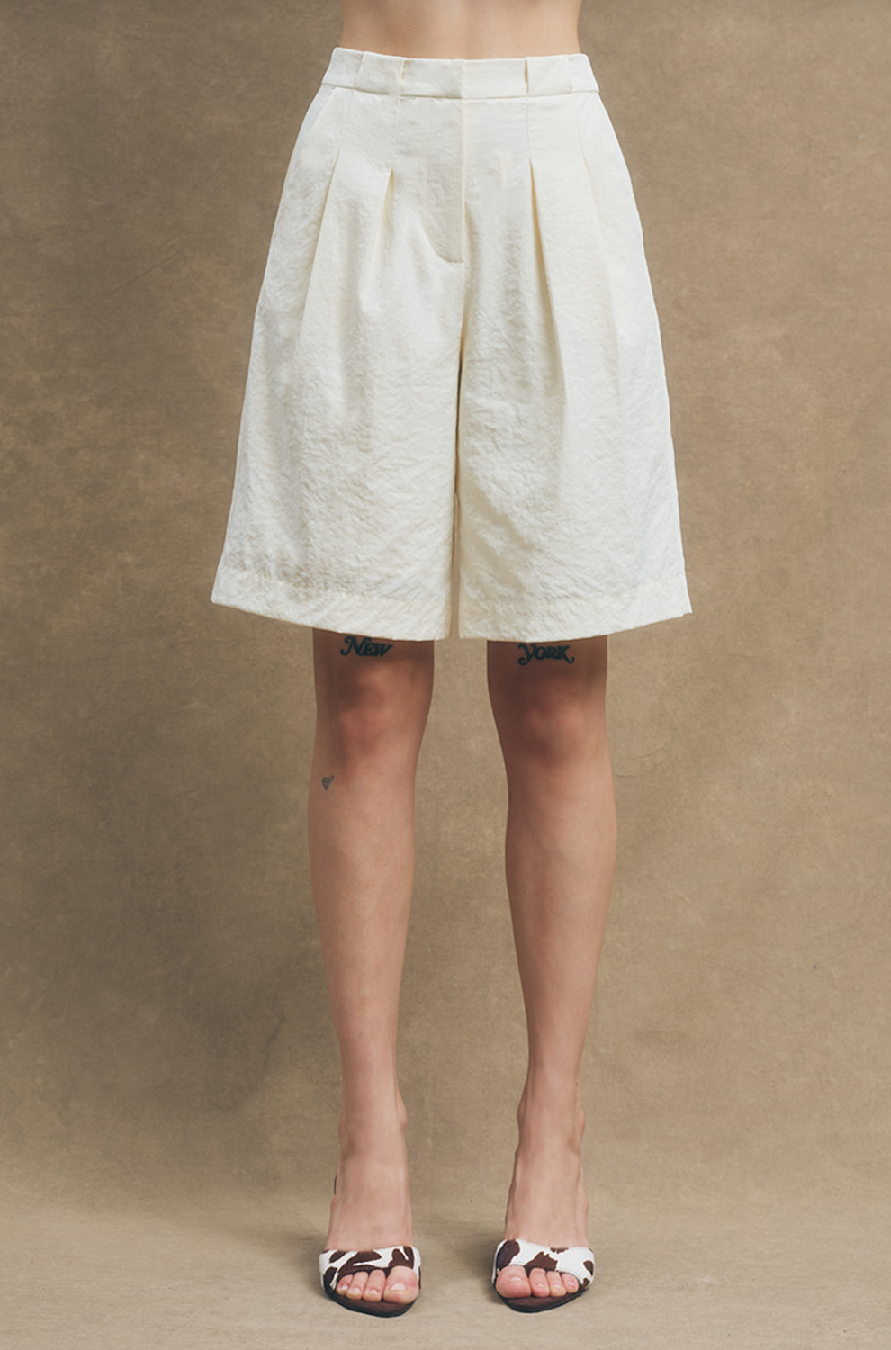 Fafi Butter yellow Shorts