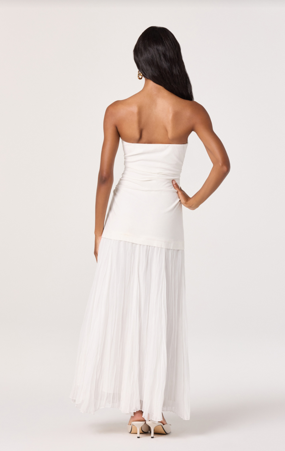 Yvonne White Dress