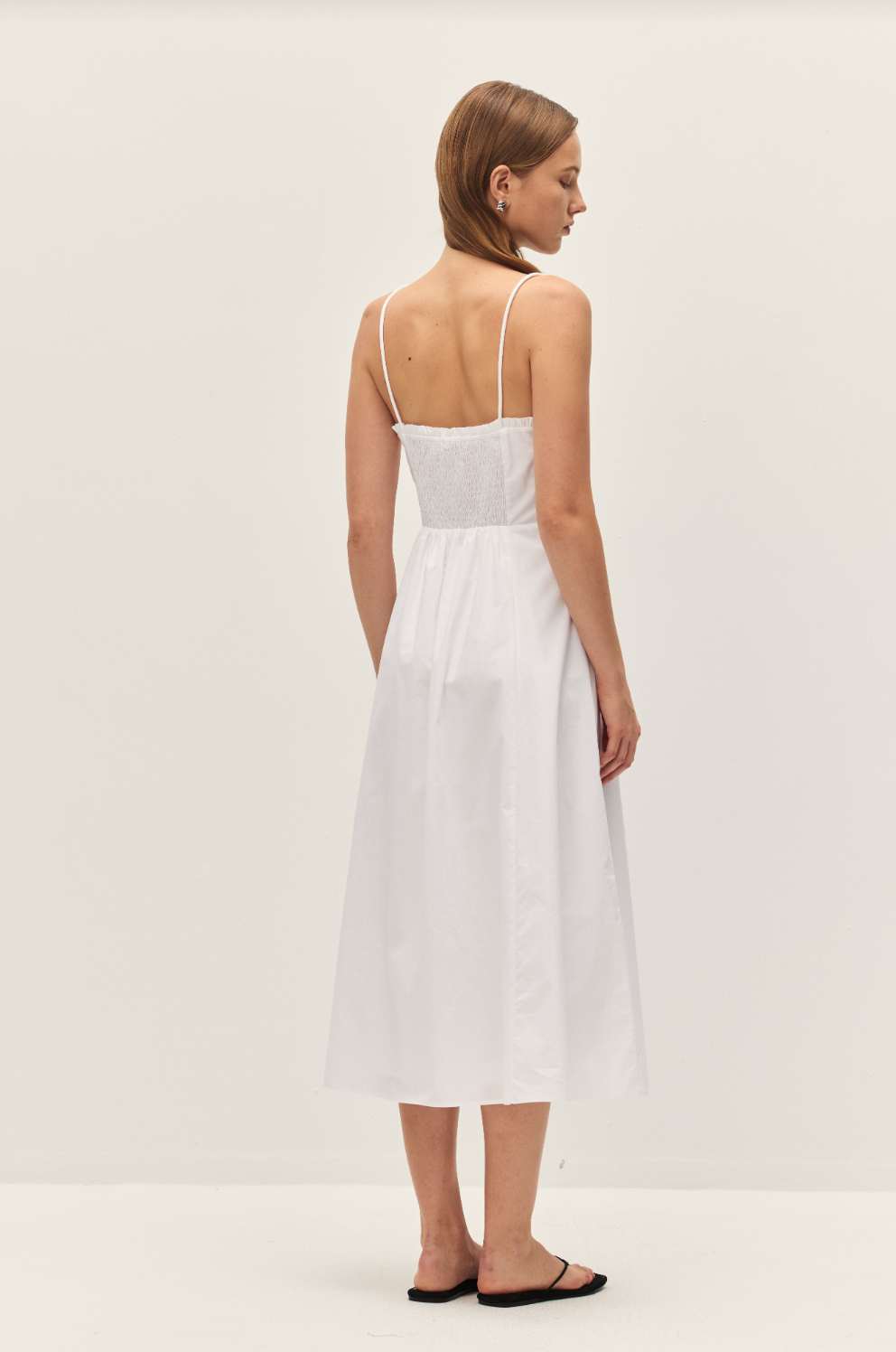Elodie Sienna Midi Dress Cannoli Cream