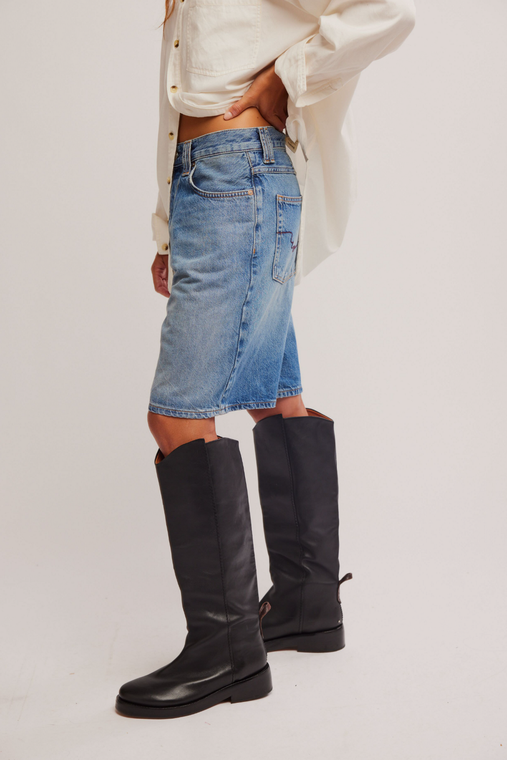 We the Free Montana Denim Shorts Haven | Free People