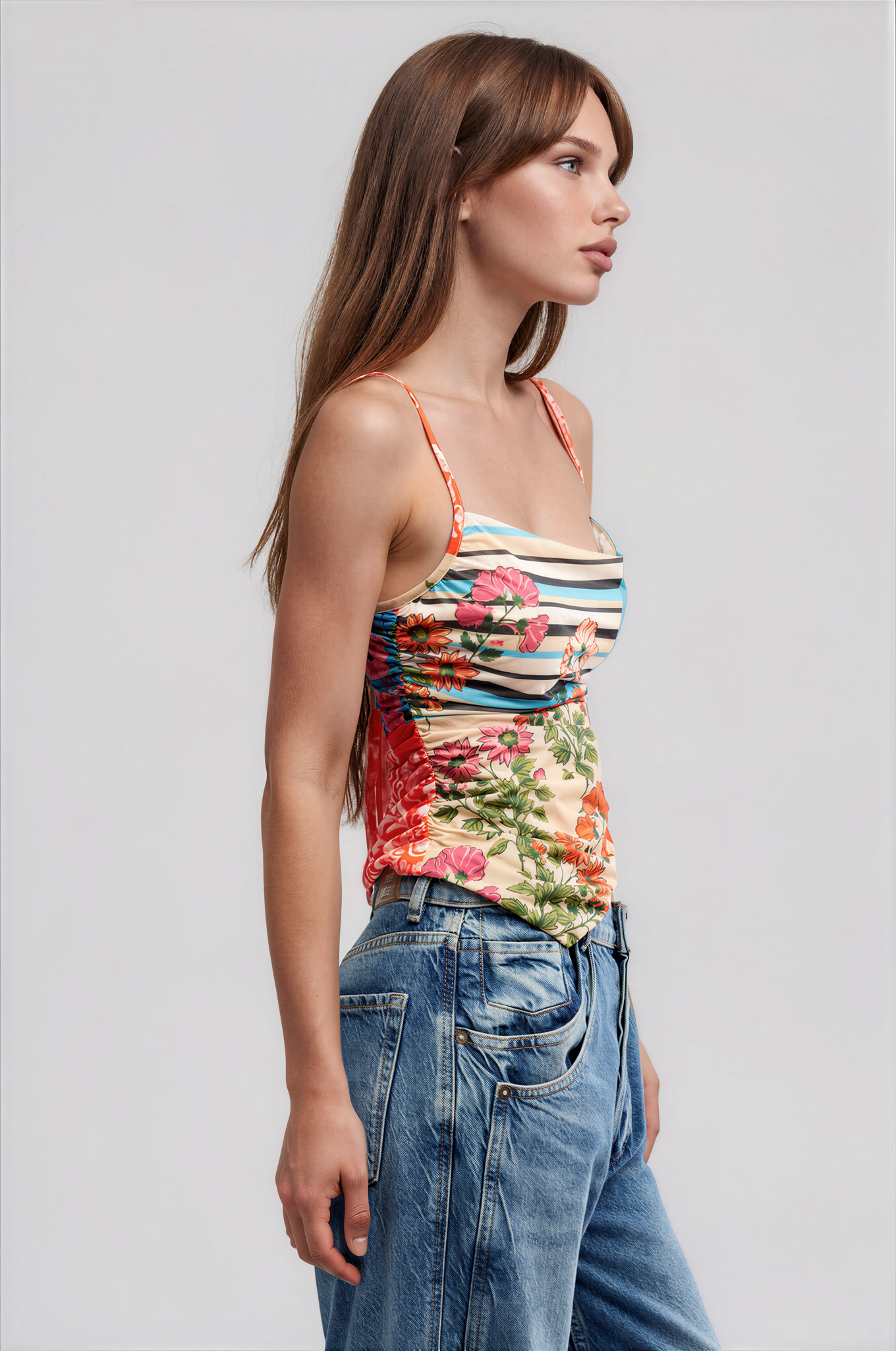Free People Estella Tank Pop Combo