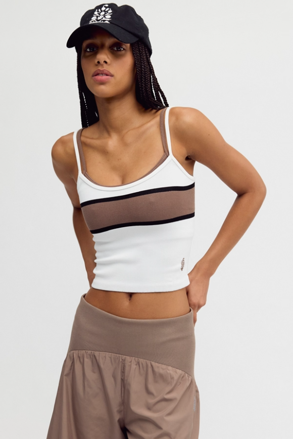 All Clear Coastline Stripe Cami