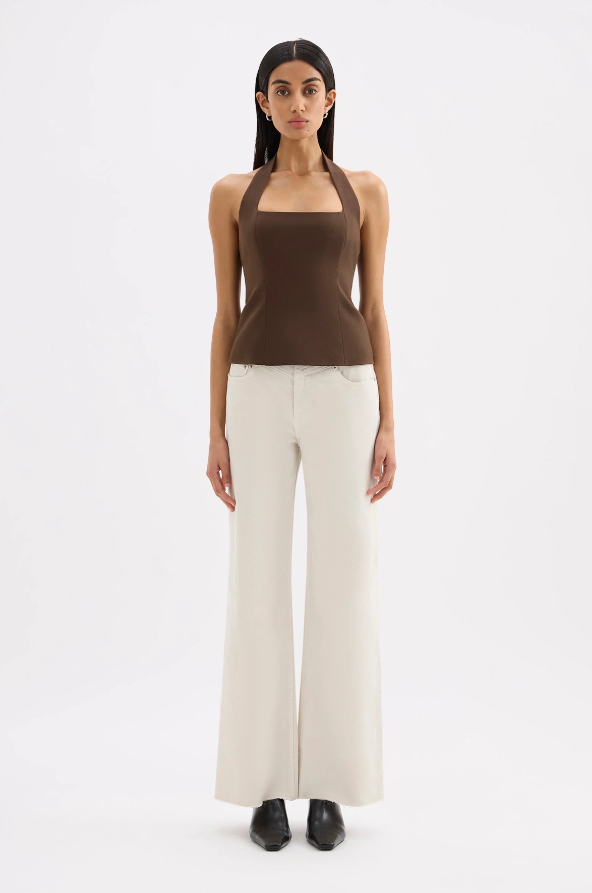 Myra Halter Top Chocolate