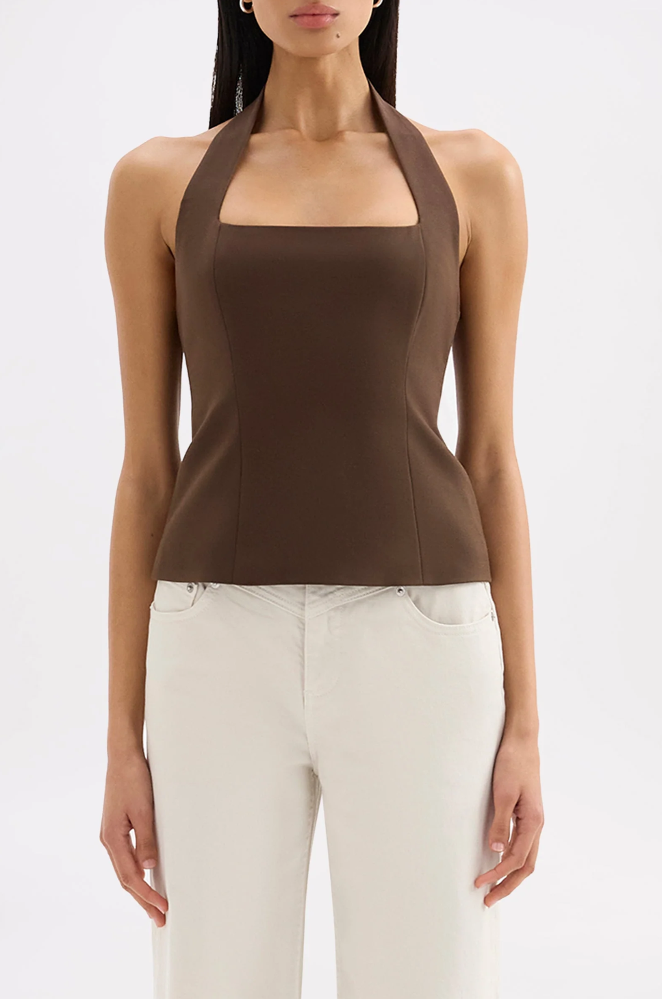 Myra Halter Top Chocolate