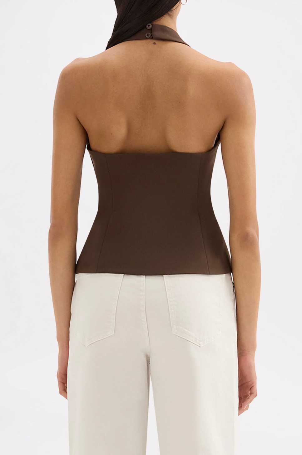Myra Halter Top Chocolate