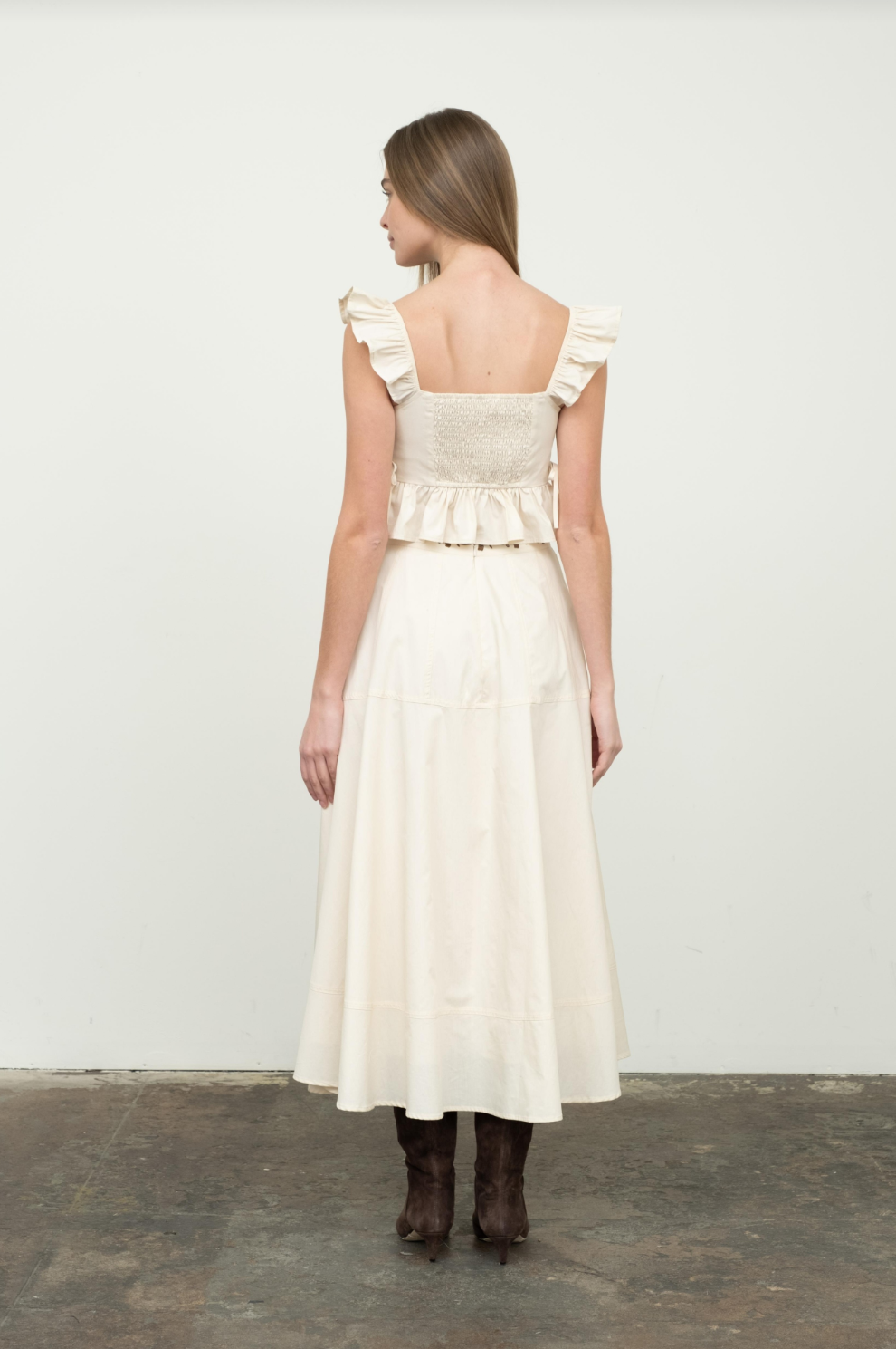 Hannah Ruffle Top