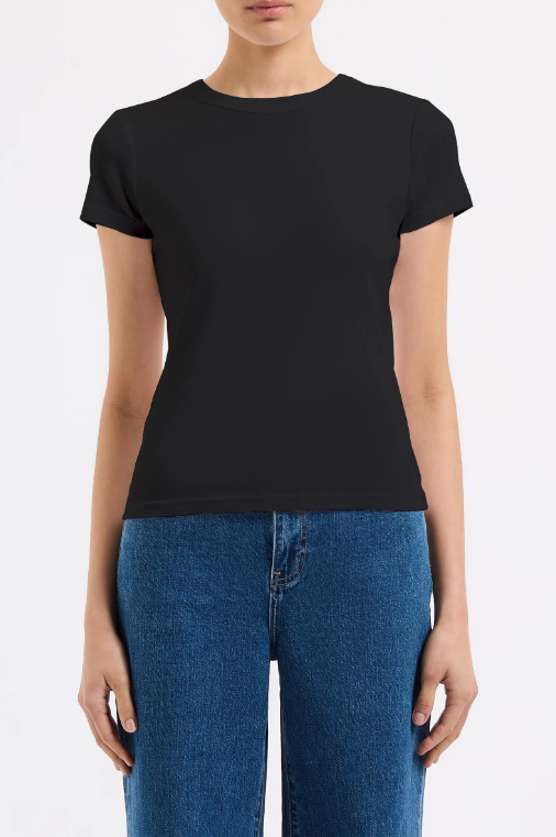 Nude Lucy Organic Baby Tee Black