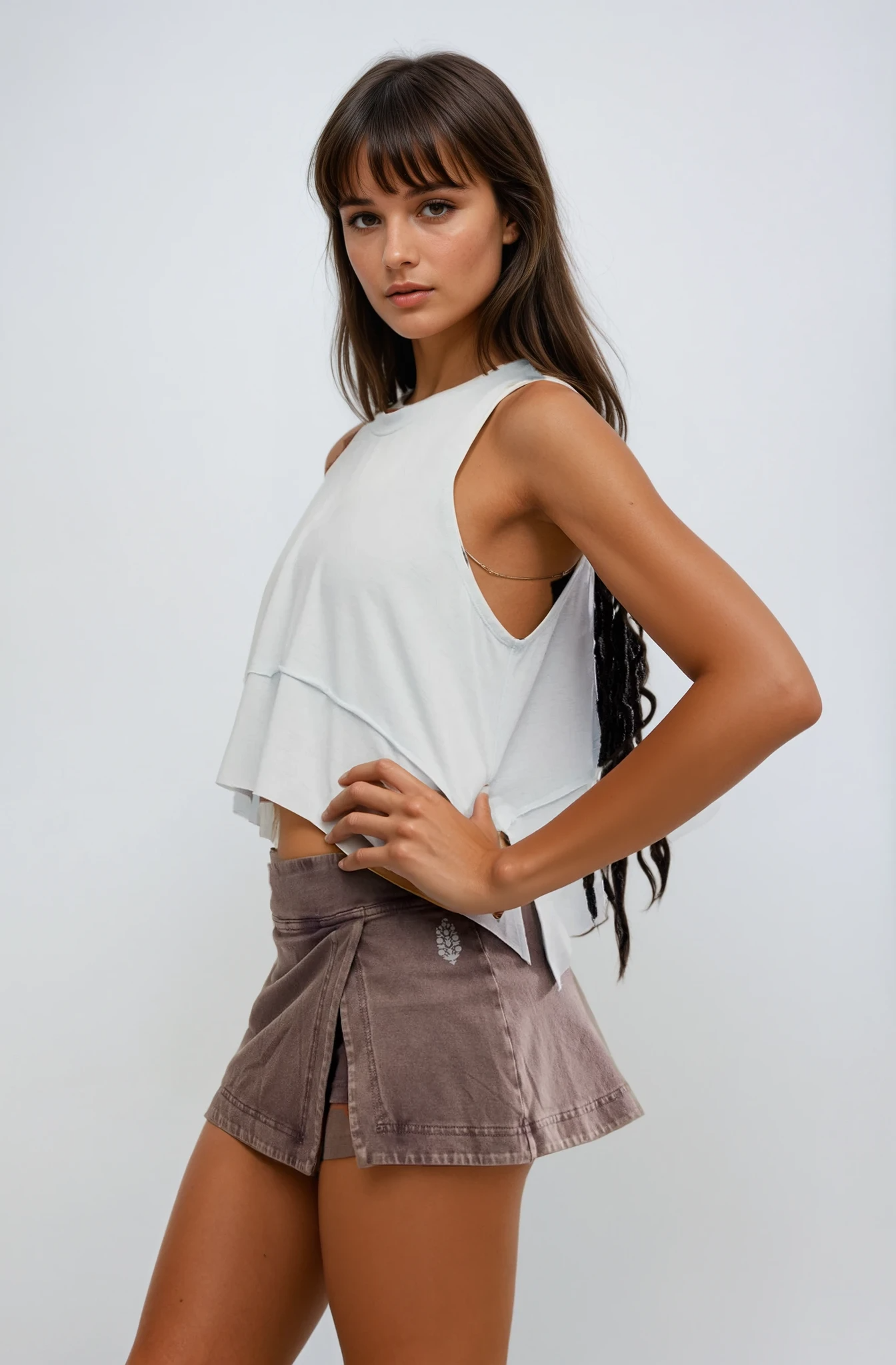 FP Movement Hot Shot Mini Skort Chocolate