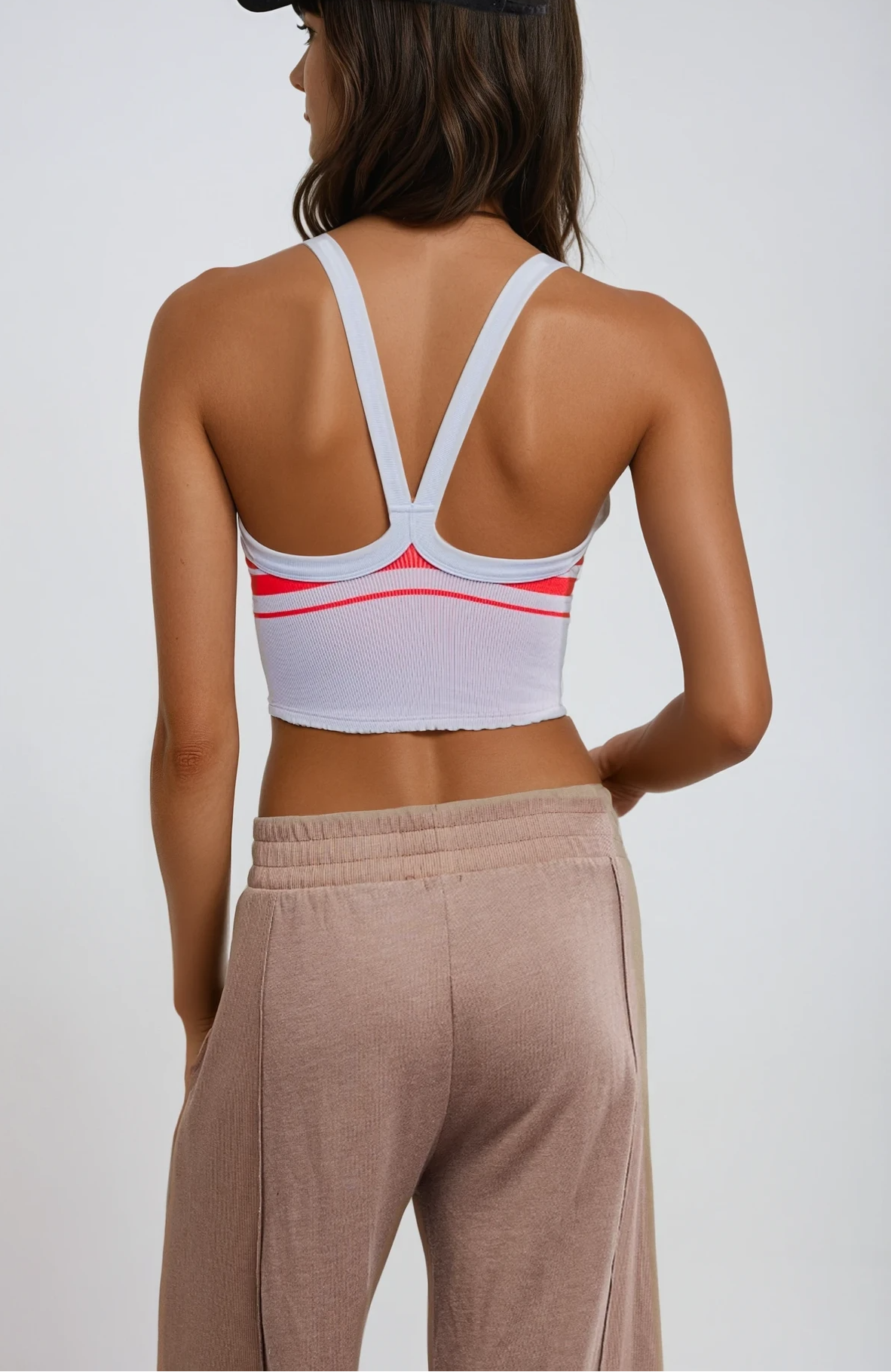 All Clear Striped Cami Retro Stripe Slate