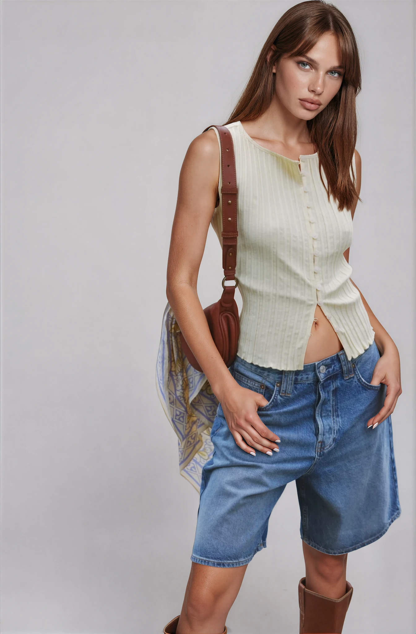 We the Free Montana Denim Shorts Haven | Free People