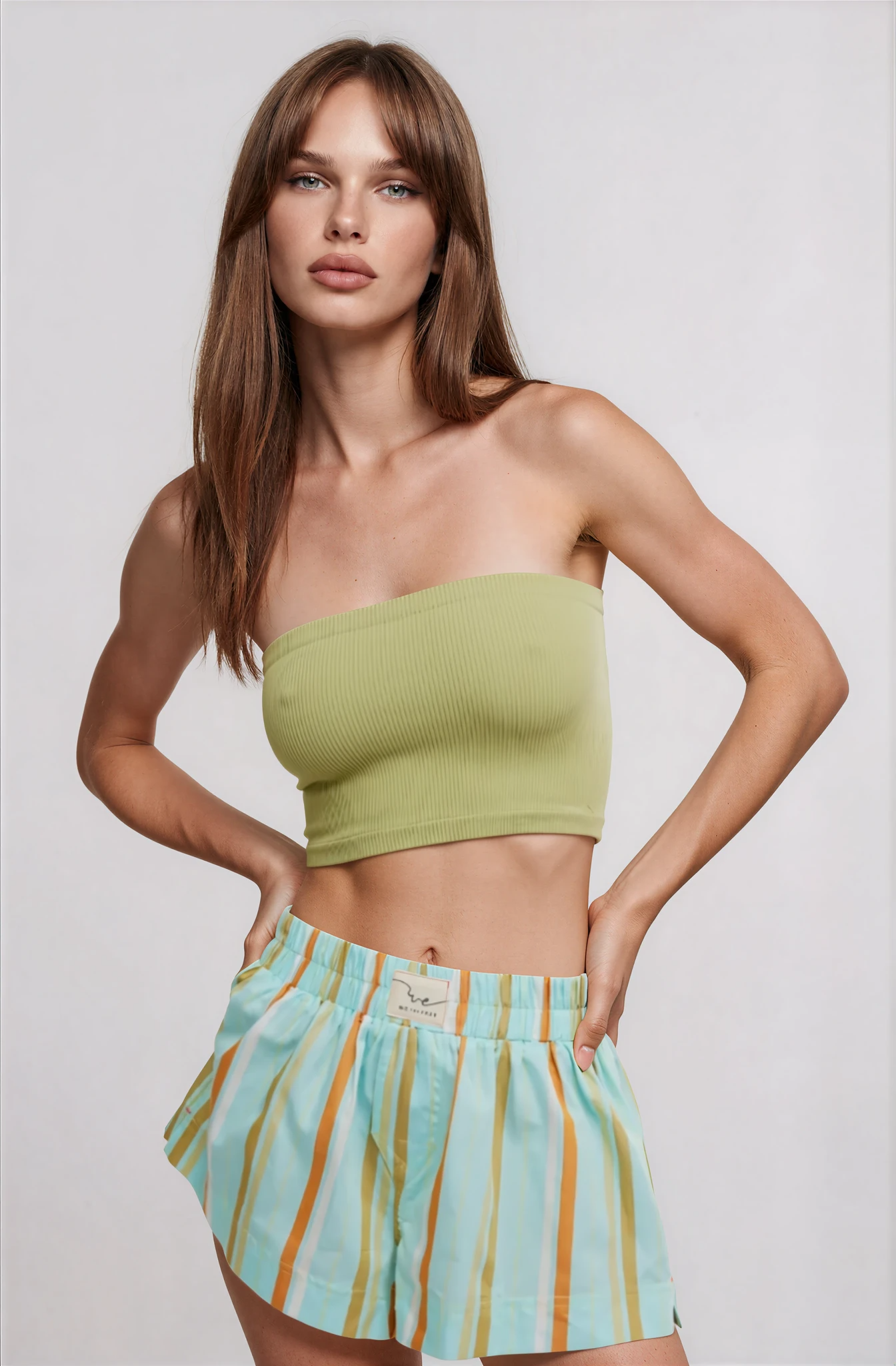 Free People Adrienne Bandeau Winter Pear