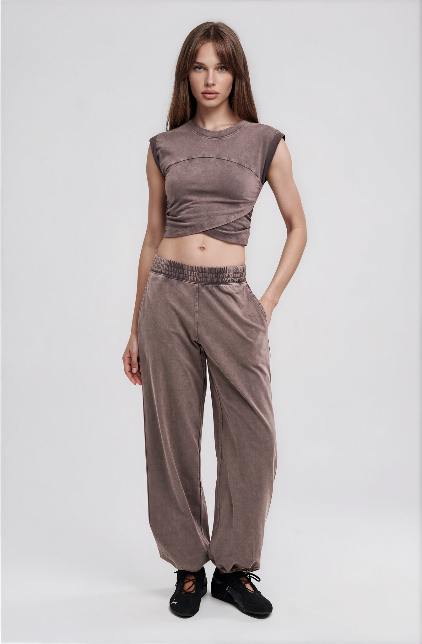 FP Movement Hot Shot Crossover Set Free People Set Chocolate