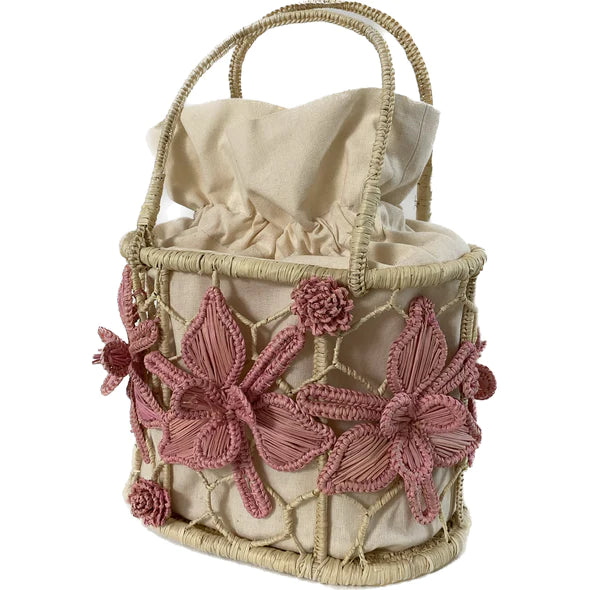 Anastasia Bag | Natural Pink