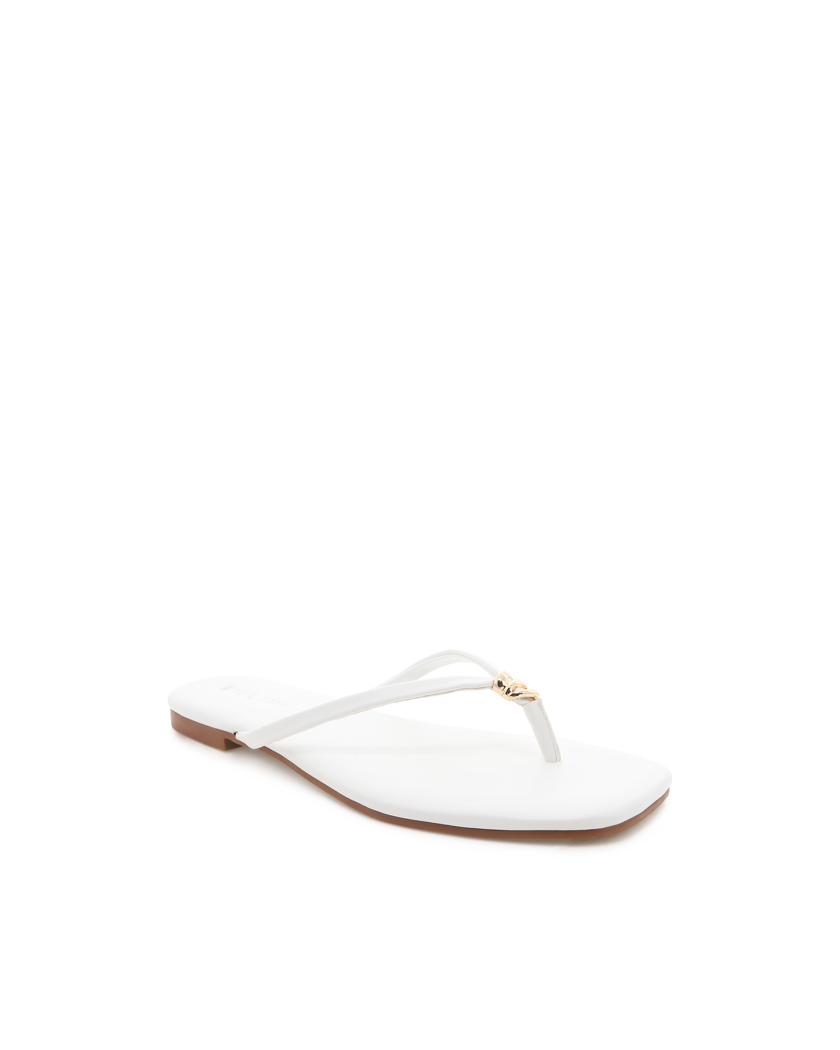 Billini Taron White Flip Flop Sandals for summer outfits