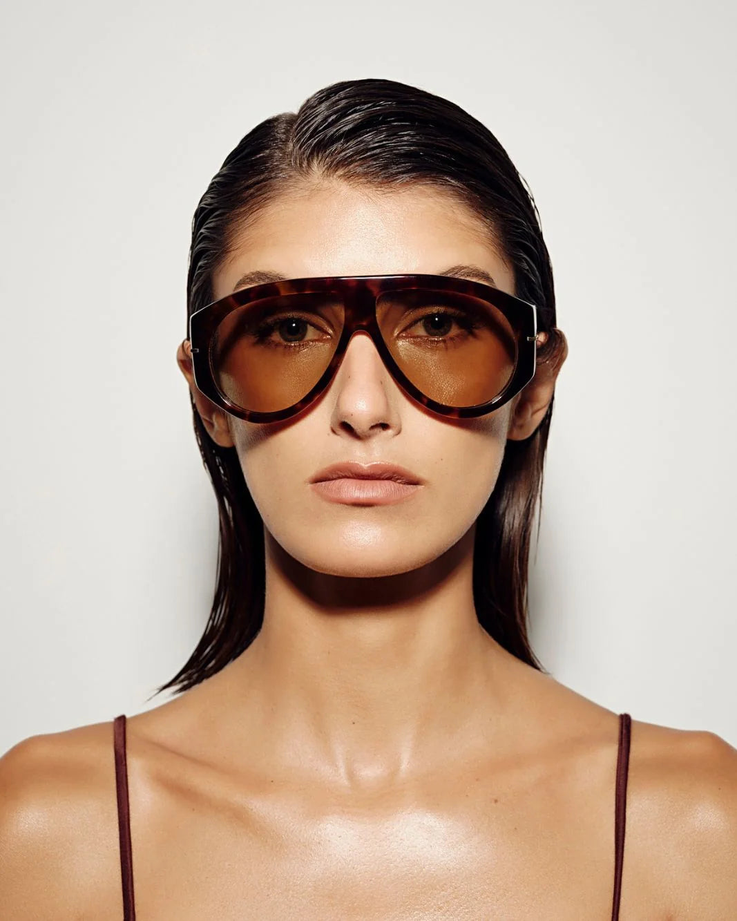 Amelia Dark Havana Tort Sunglasses