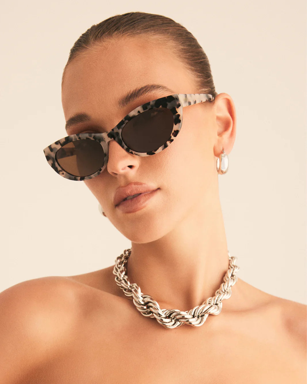 The Estella Sunglasses | Blonde Tort Choc