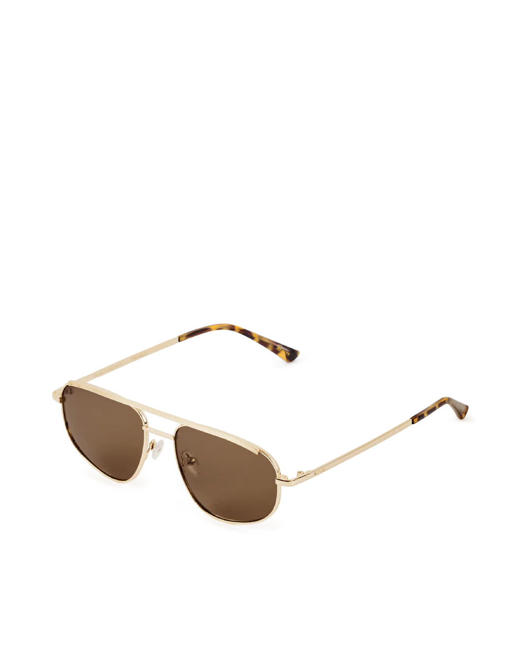 The Halle Sunglasses | Gold Brown