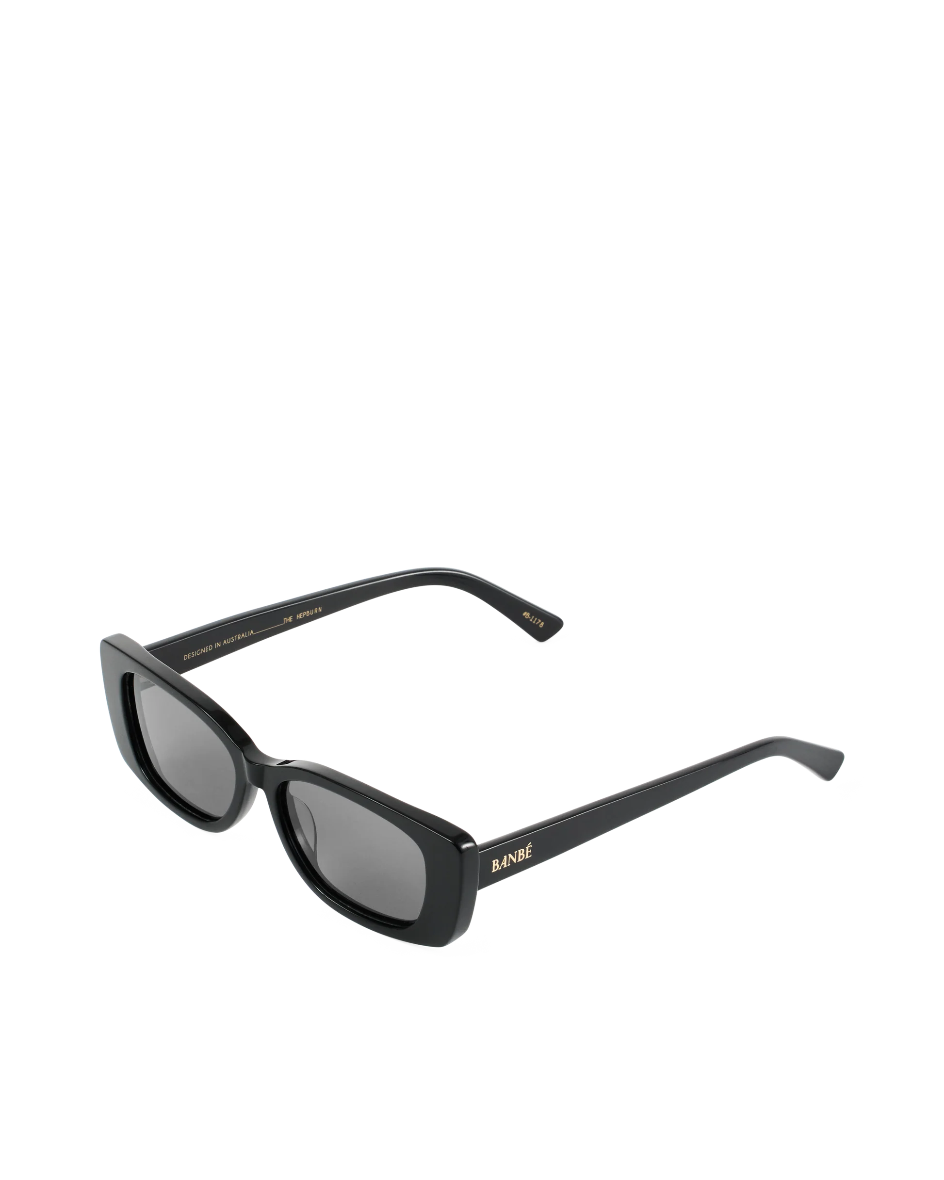 The Hepurn Sunglasses | Black Smoke