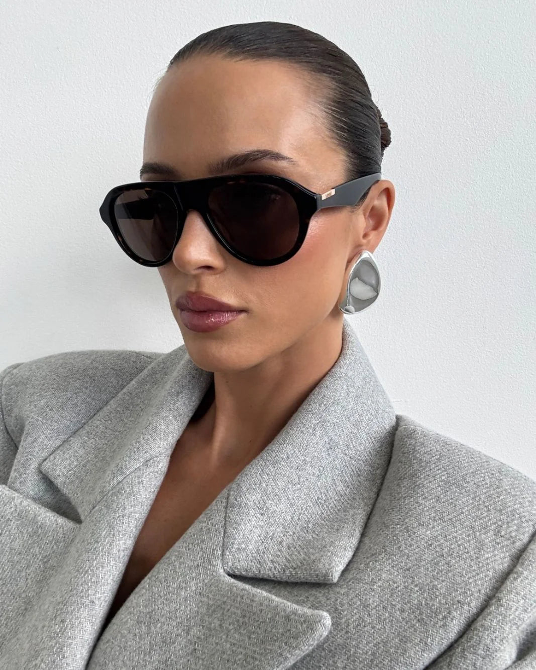 The Riley Sunglasses Havana Tort Chocolate