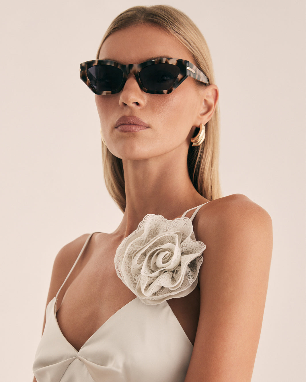 The Ellingson Polarized Sunglasses | Marble Tort-Jet