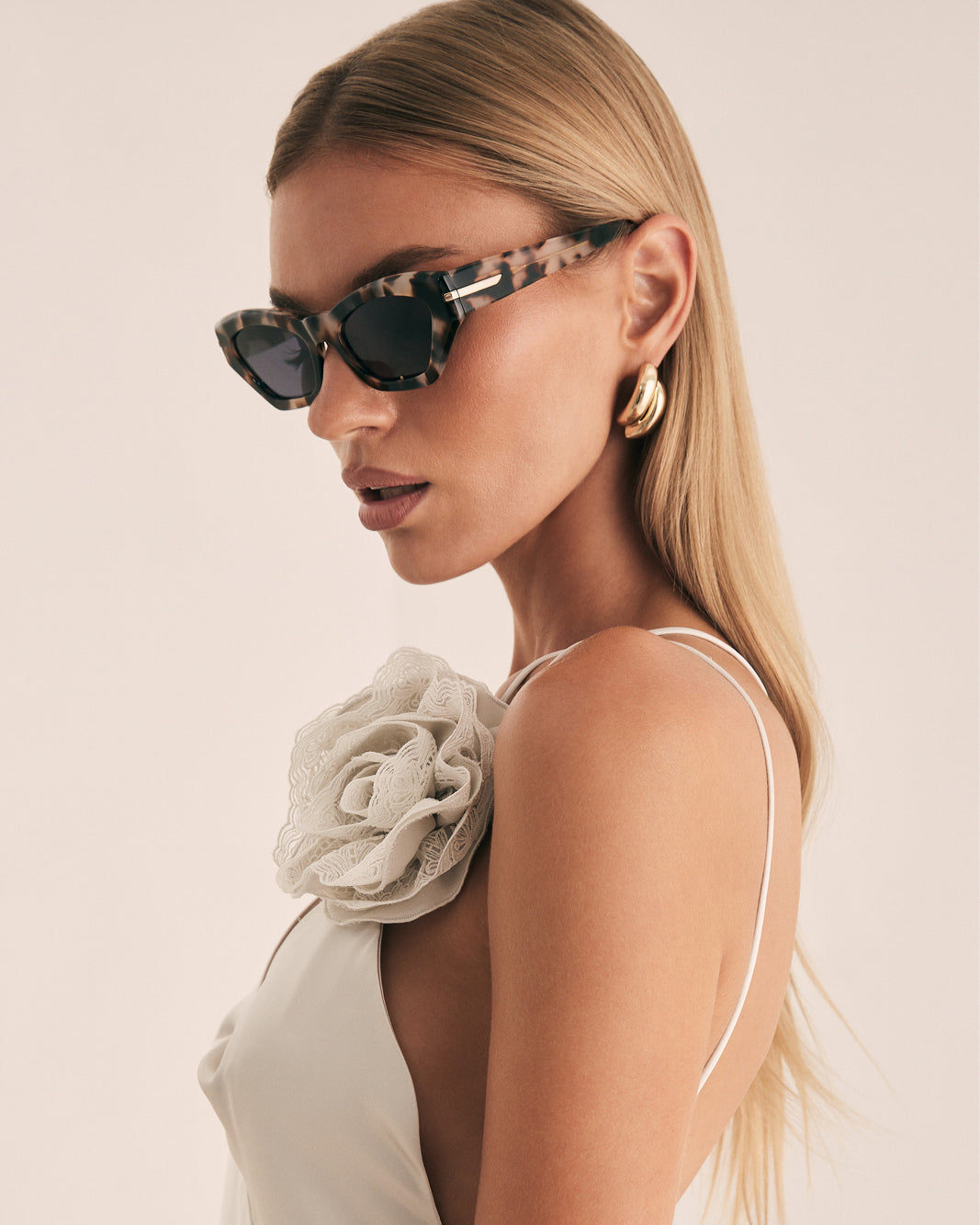 The Ellingson Polarized Sunglasses | Marble Tort-Jet