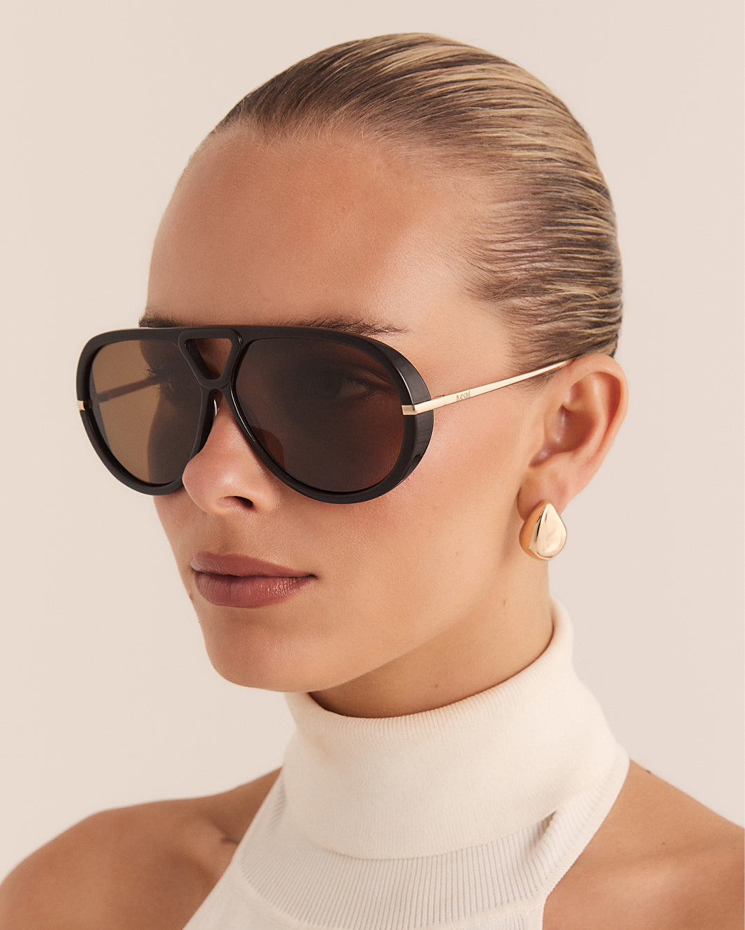 Banbe The Harley Sunglasses Dark Cacao Espresso