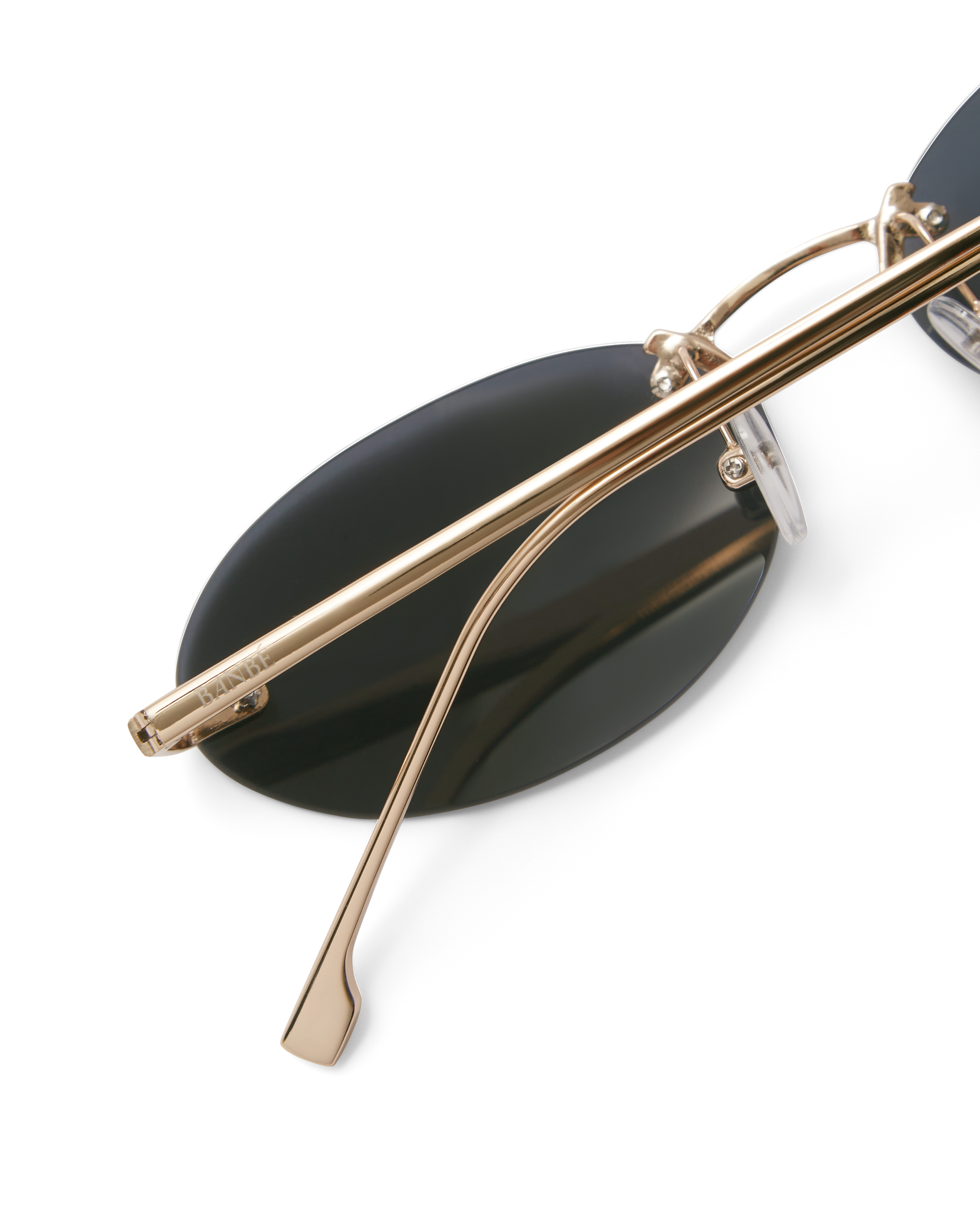 The Sabrina Sunglasses Gold Smoke