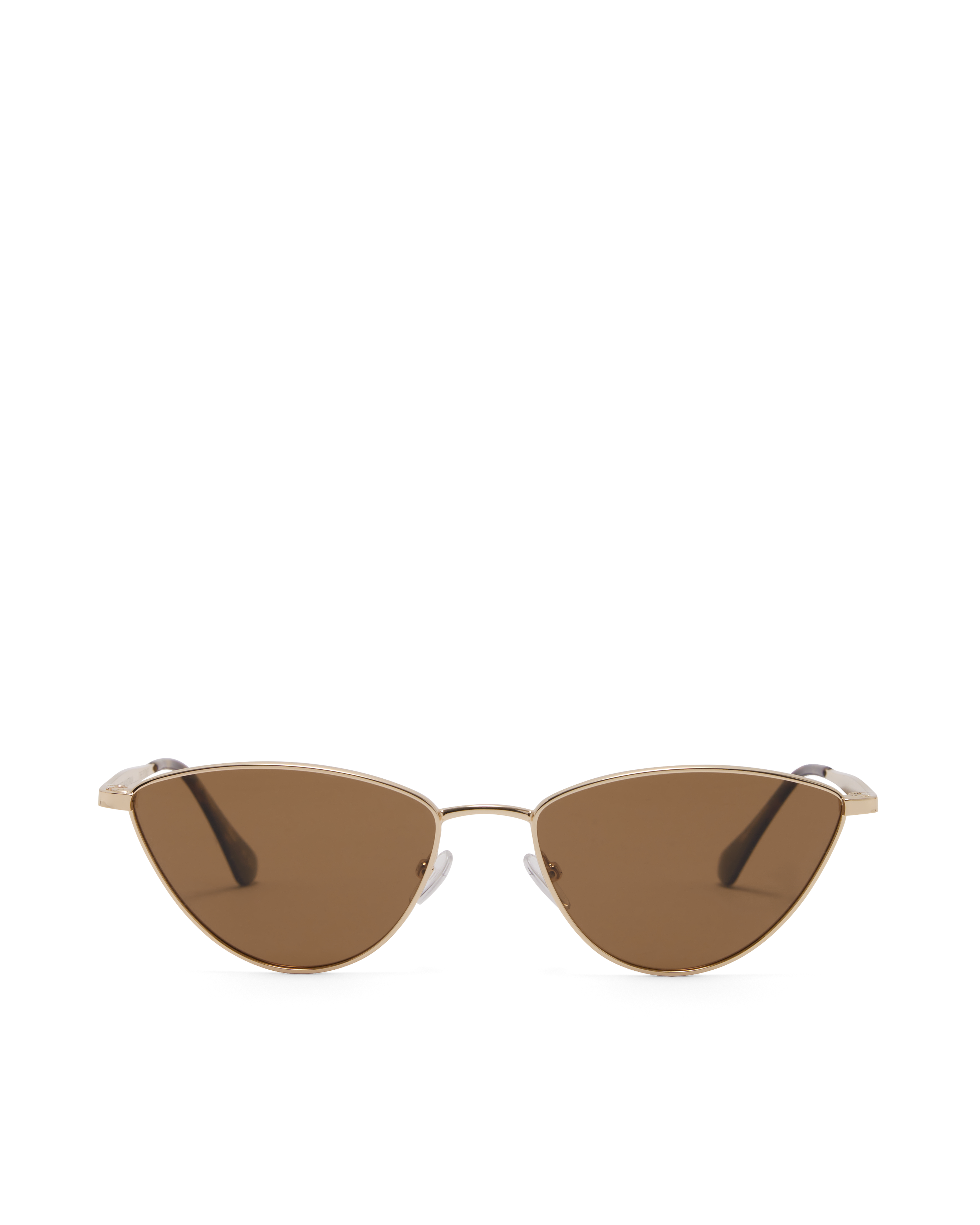 The Sydney Sunglasses Gold Brown