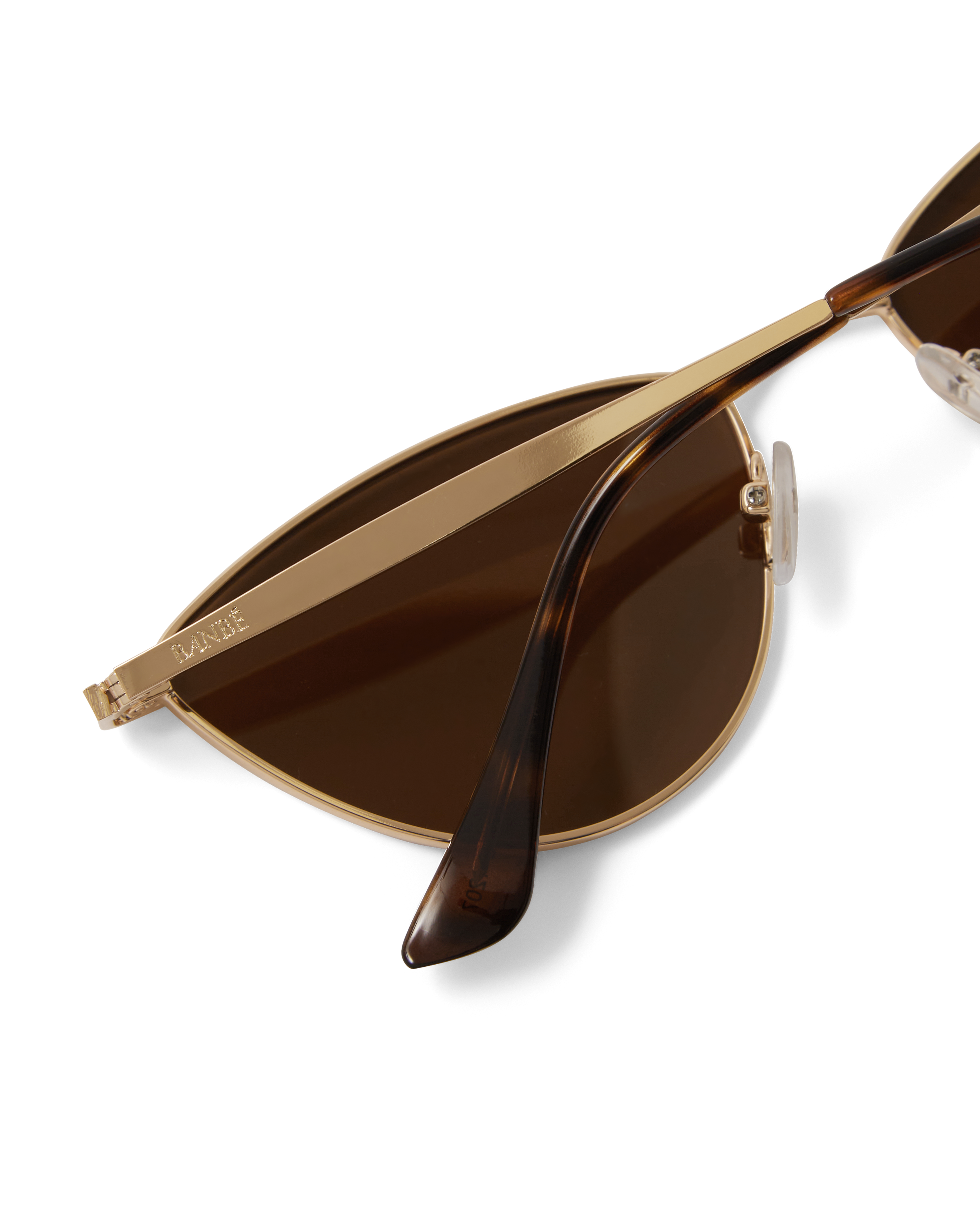 The Sydney Sunglasses Gold Brown