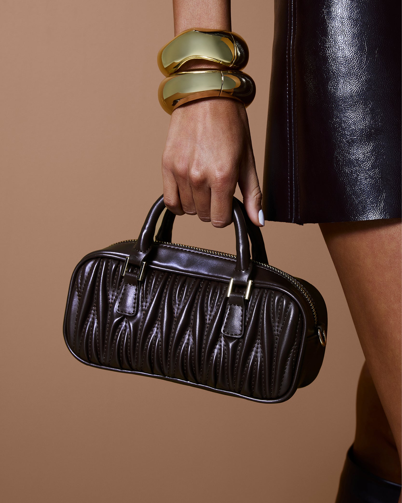 Tilda Handle Bag Dark Cacao