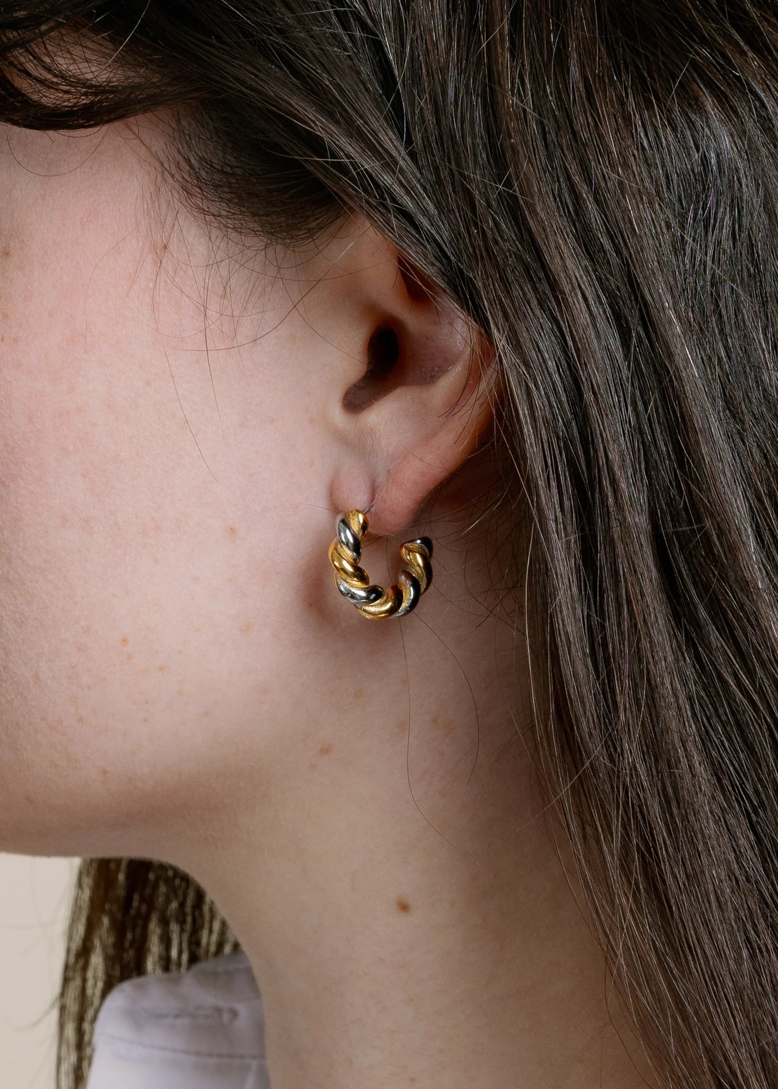 Taya Twisted Hoops