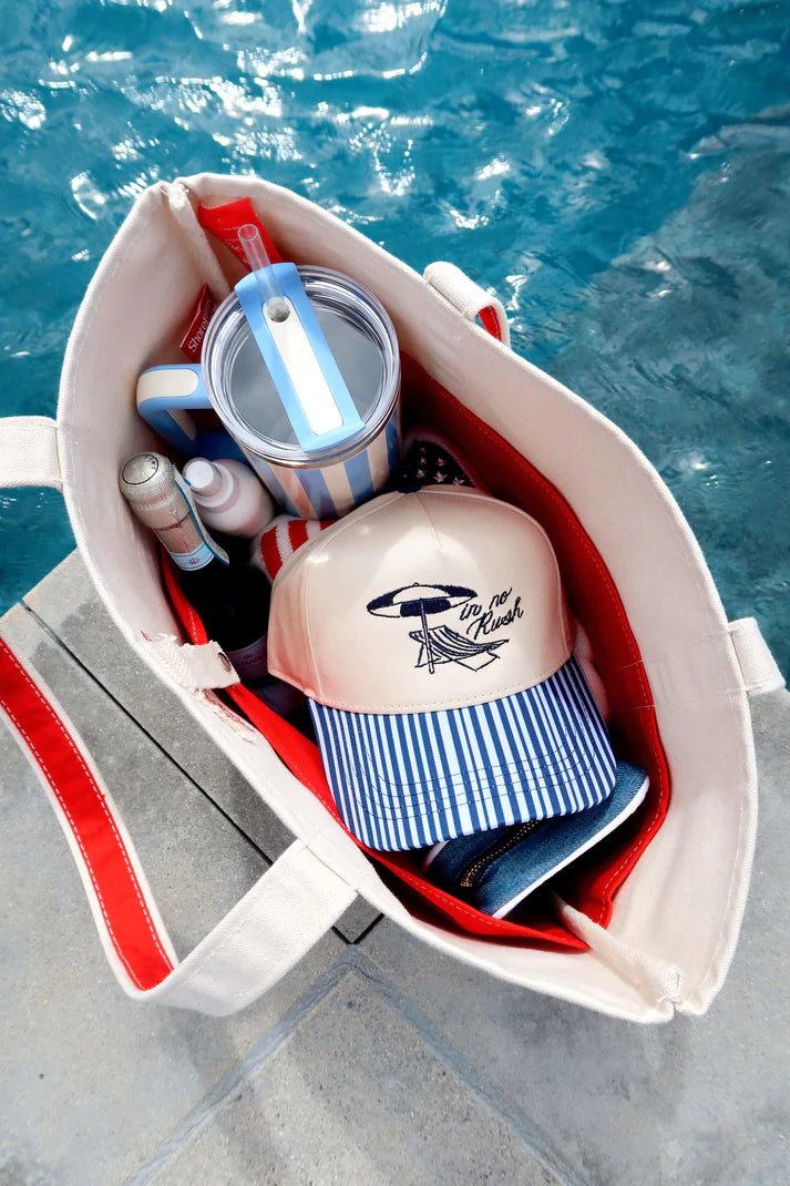 In No Rush Hat | Blue Natural