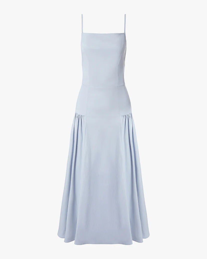 Flare Panel Midi Dress