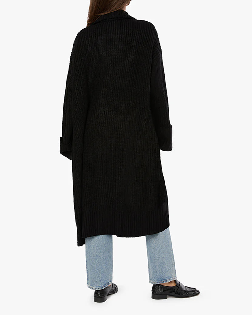 Coatigan Sweater | Black