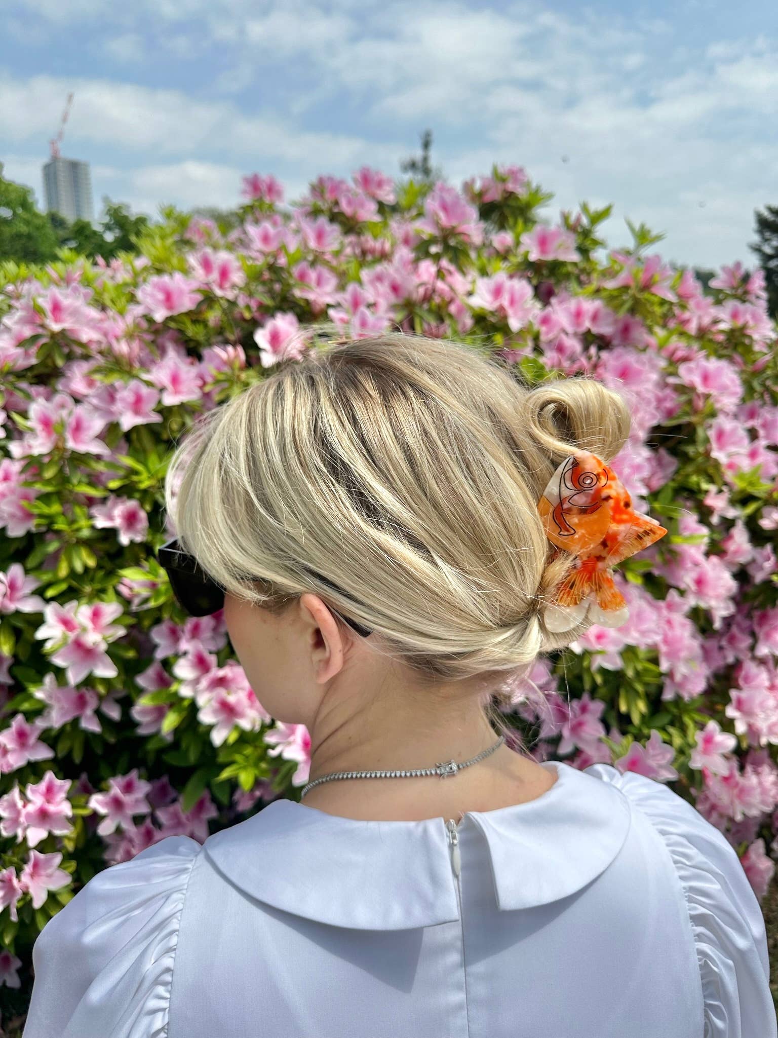 Solar Eclipse | Goldfish Claw Hair Clip