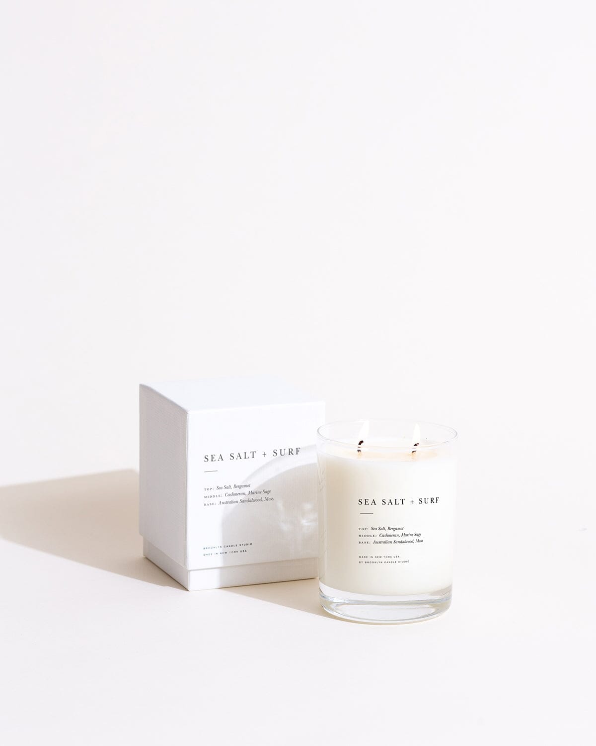 Brooklyn Candle Studio - Sea Salt + Surf 2-Wick Candle (Seasonal)